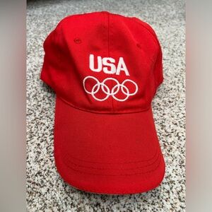 Team USA Olympic ring hat